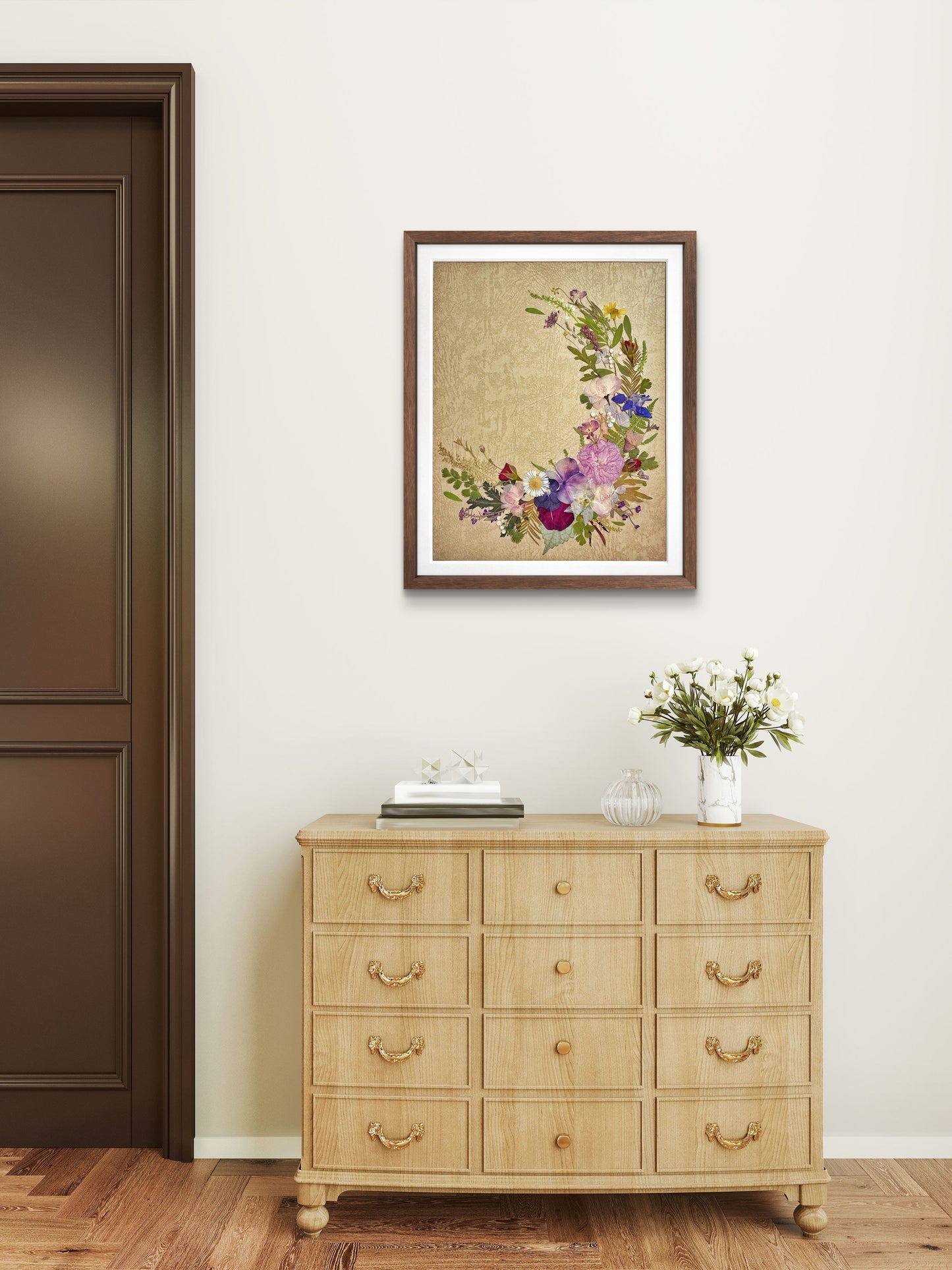 11 x 12,5 Blütenblätter des Mondes