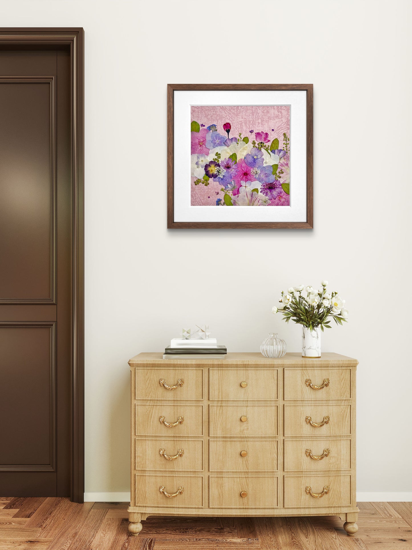 10 x 10 BLUMENBRÜCKE - ROSA