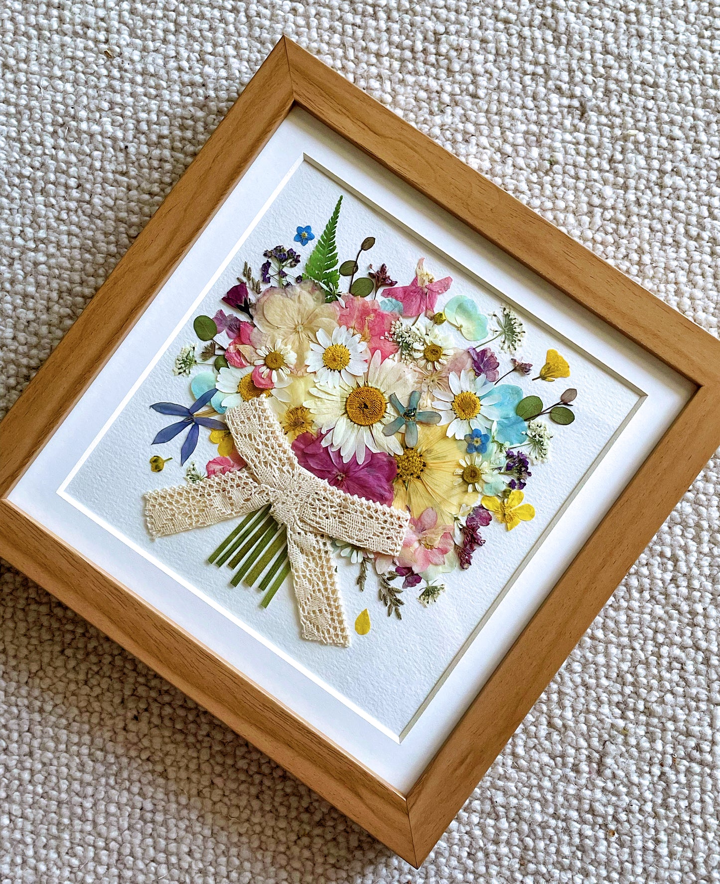 8 x 8 BLUMENSTRAUSS - ROSA