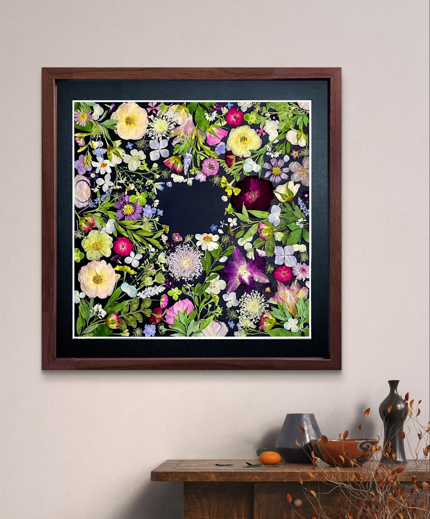 Blühender Kranz der Natur