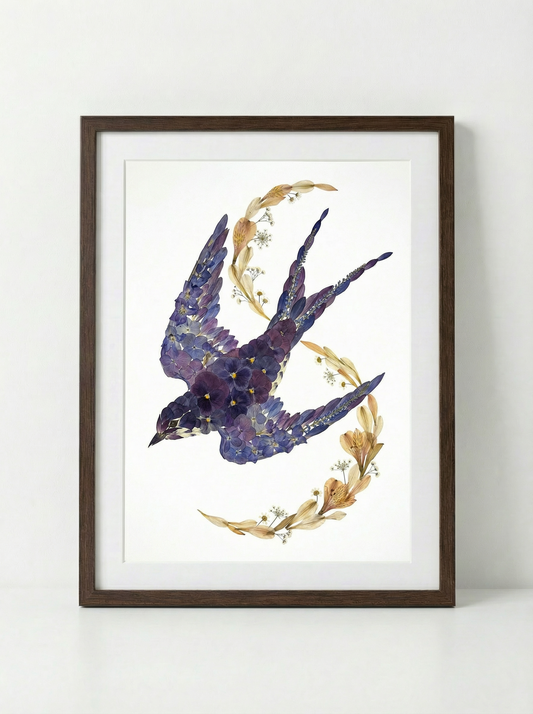 Schwalbe im Wisperwind