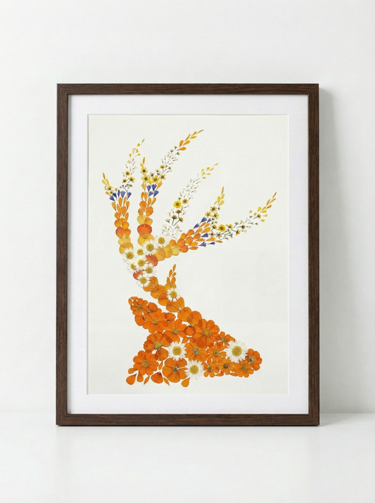 Kunstwerk „Glühendes Geweih“