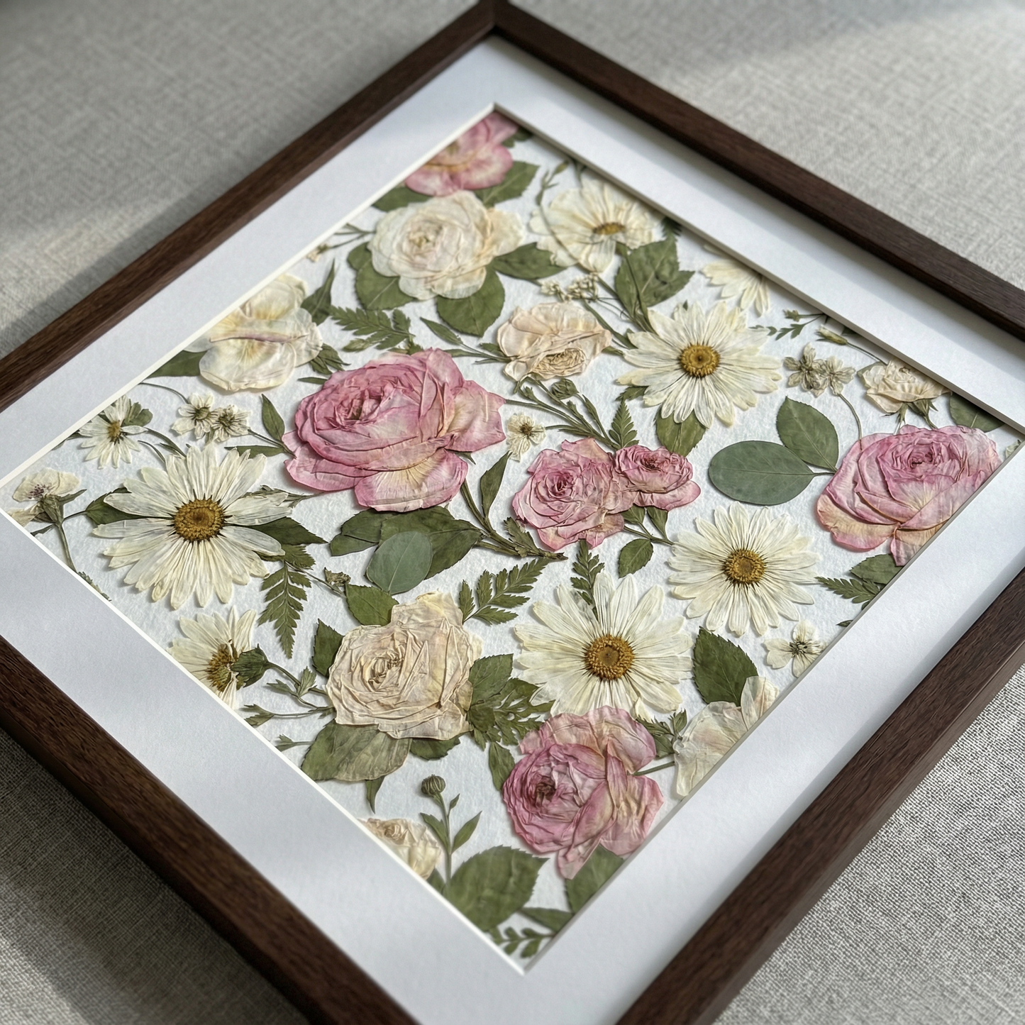 Zarte Weiße Botanik