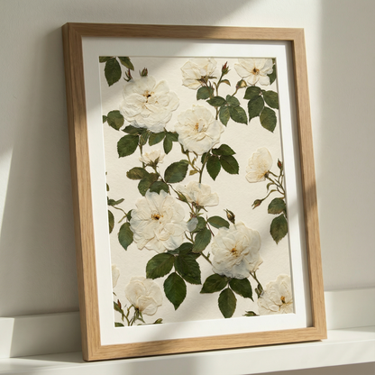 Weiße Blütenharmonie