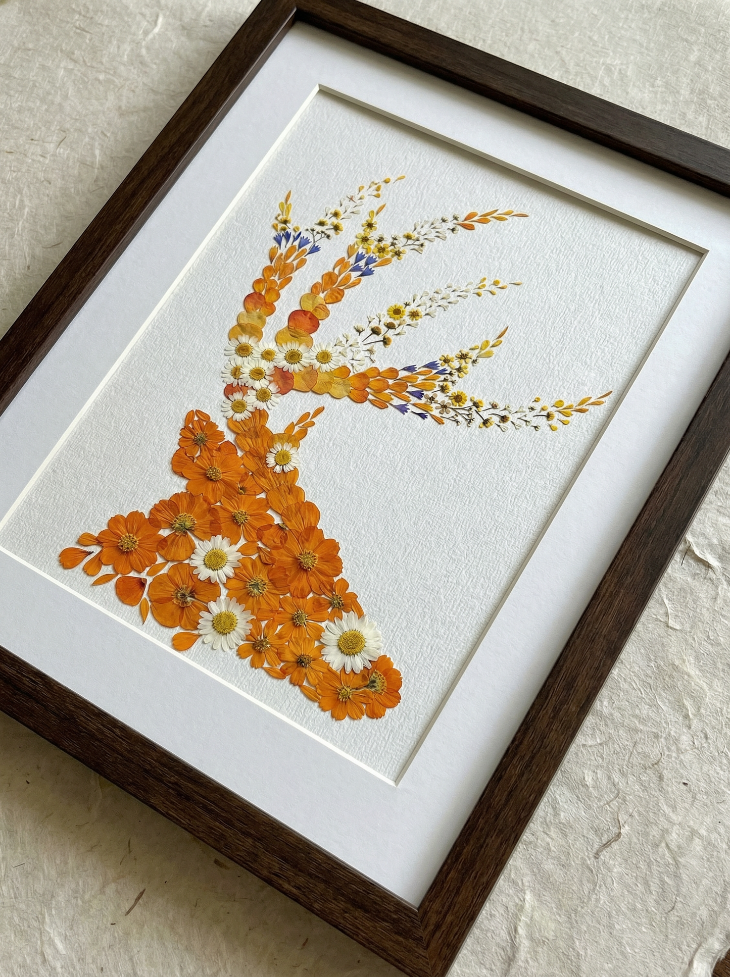 Kunstwerk „Glühendes Geweih“