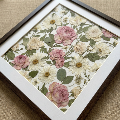 Zarte Weiße Botanik