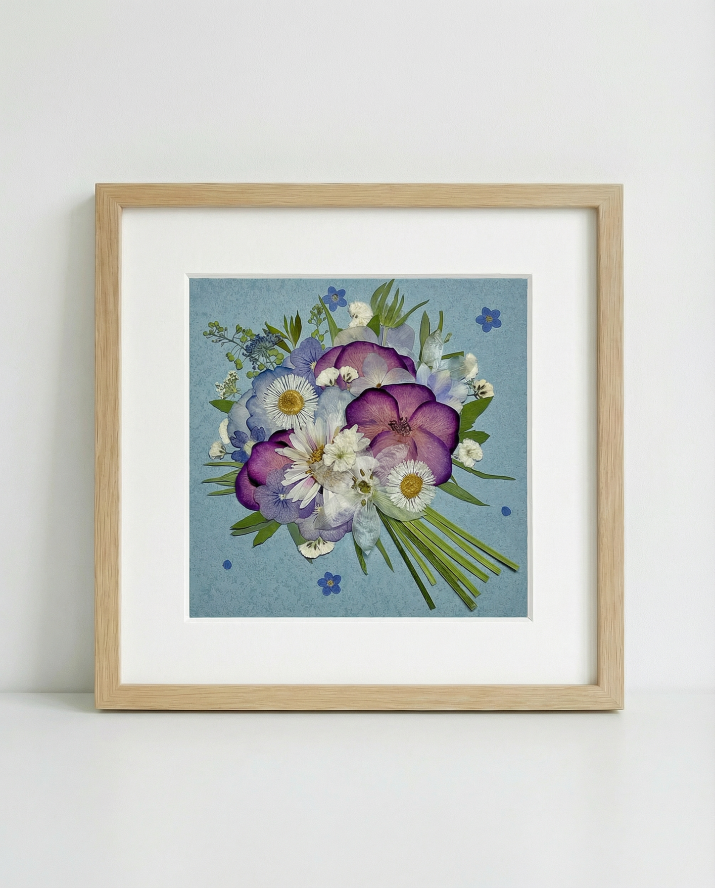 10 x 10 Blüten-Erinnerungsstück