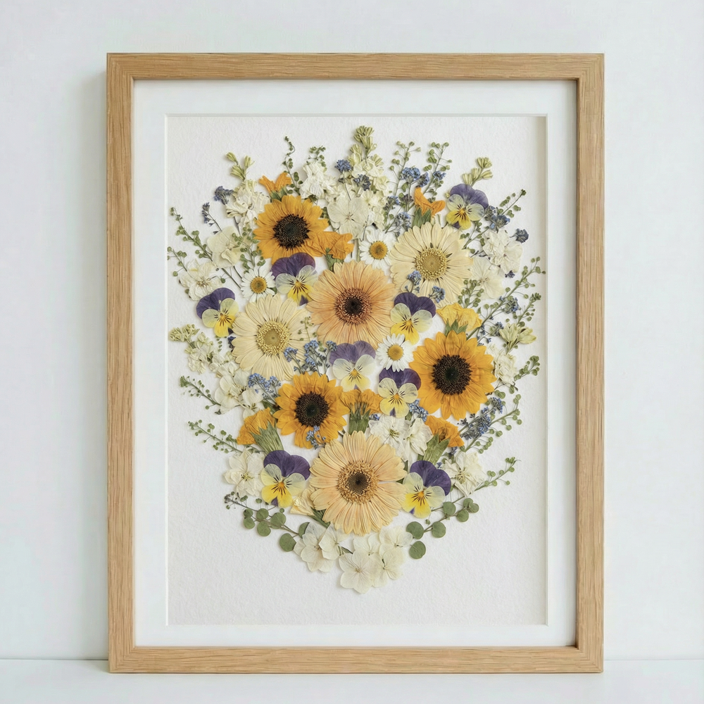Sonnenbeschienene Wiesenblüte