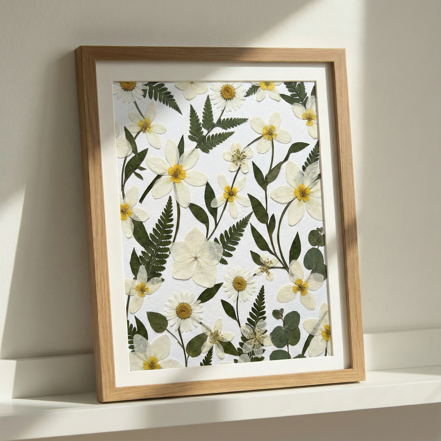 Wilde Gänseblümchenfelder