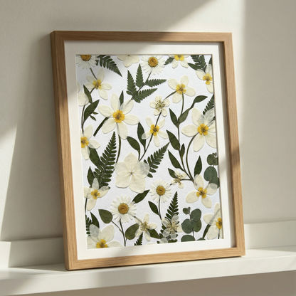 Wilde Gänseblümchenfelder