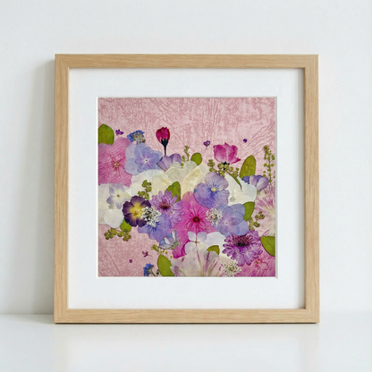 10 x 10 BLUMENBRÜCKE - ROSA