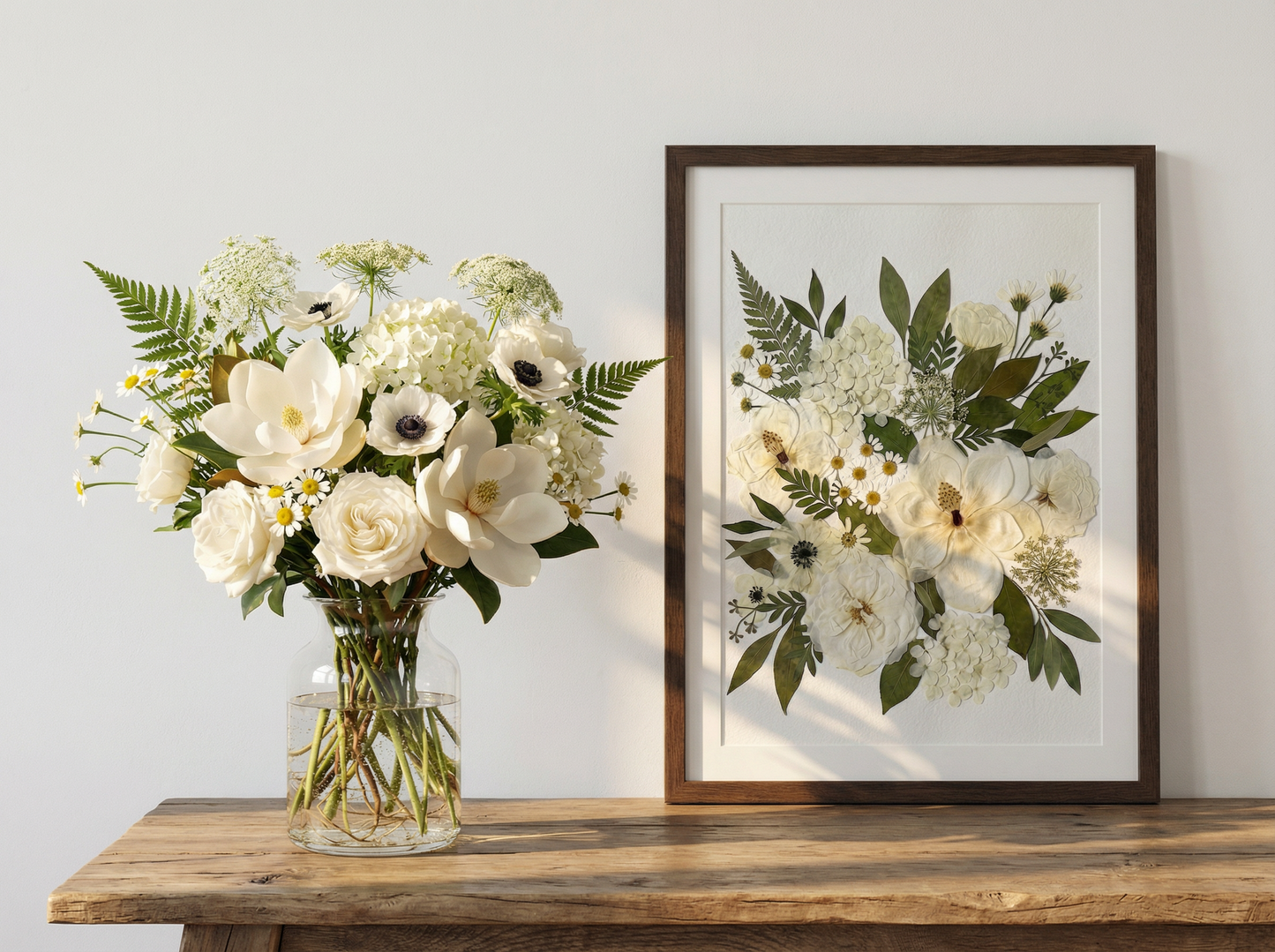 Flüstern des weißen Gartens 