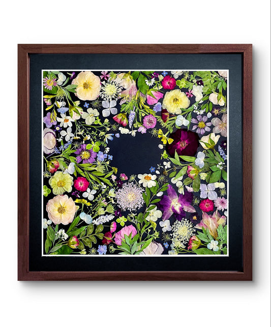 Blühender Kranz der Natur