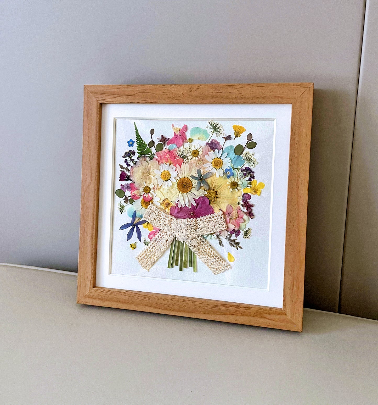 8 x 8 BLUMENSTRAUSS - ROSA