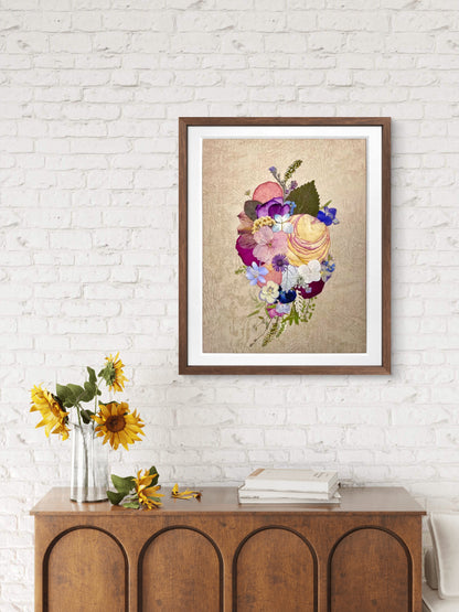 11 x 12,5 Nelkenblüte