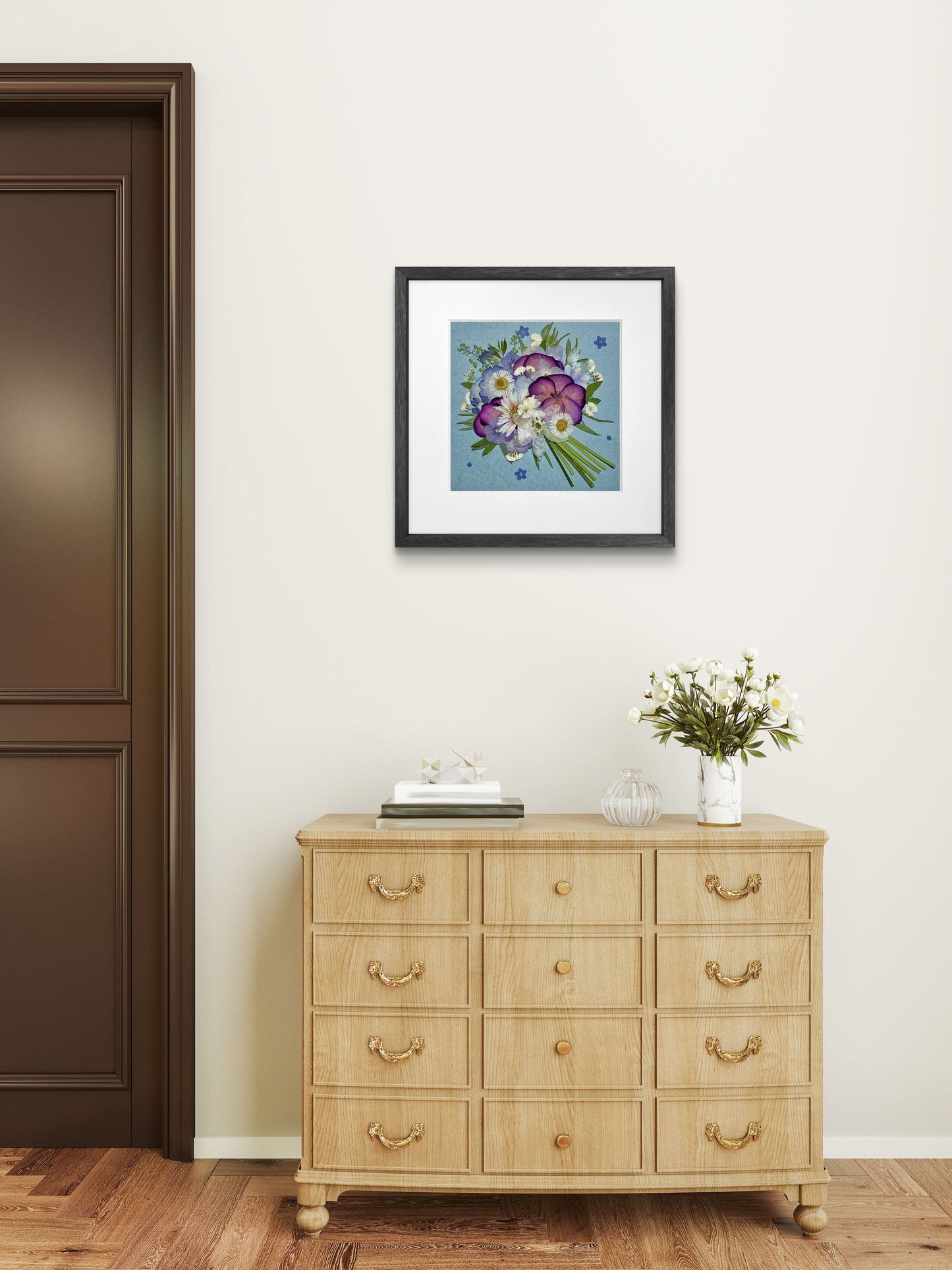 10 x 10 Blüten-Erinnerungsstück