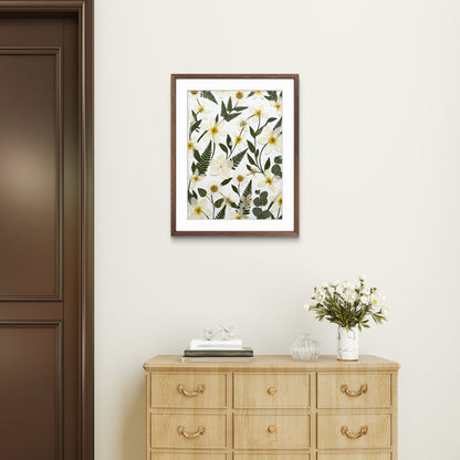 Wilde Gänseblümchenfelder