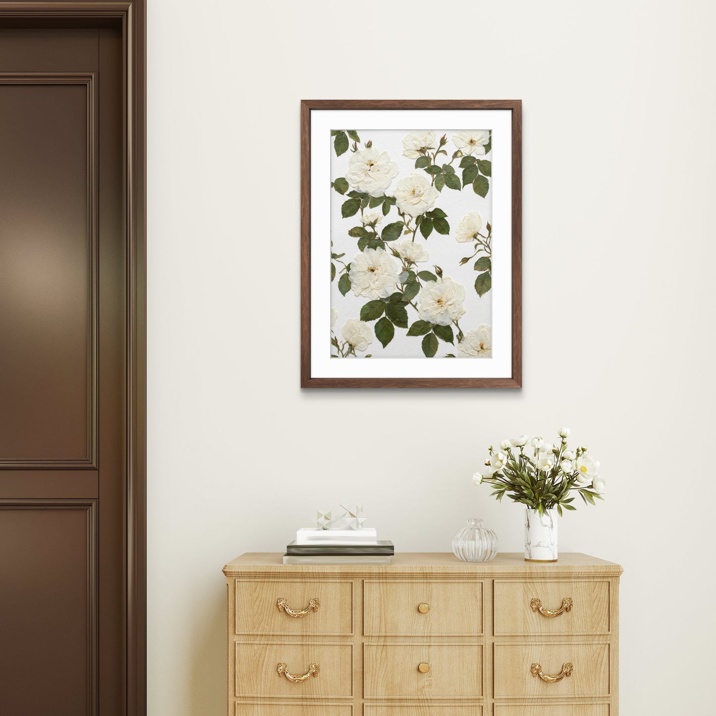 Weiße Blütenharmonie