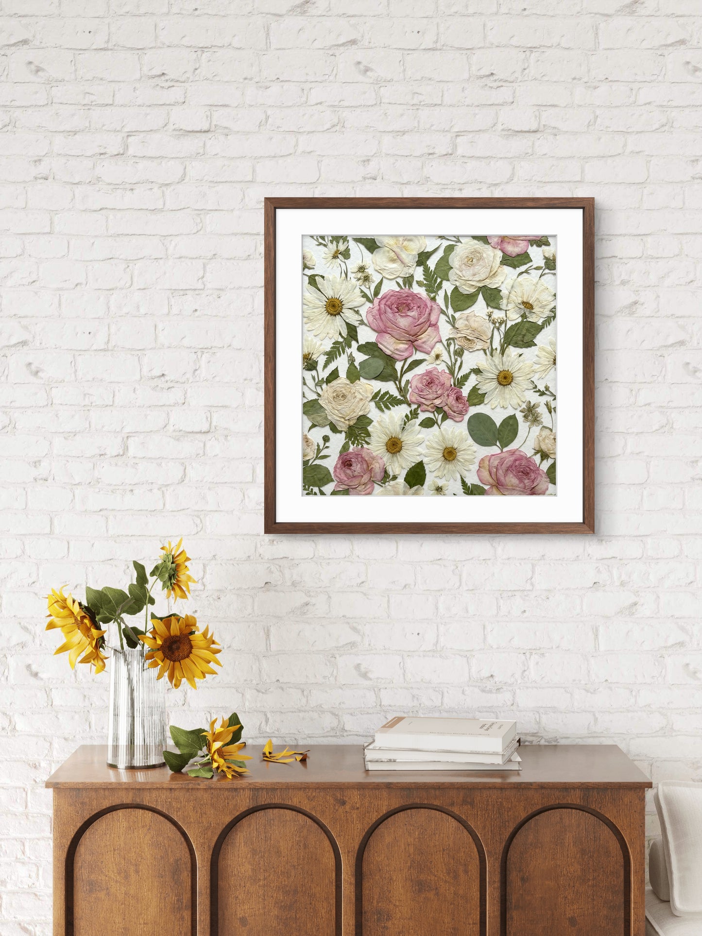 Zarte Weiße Botanik