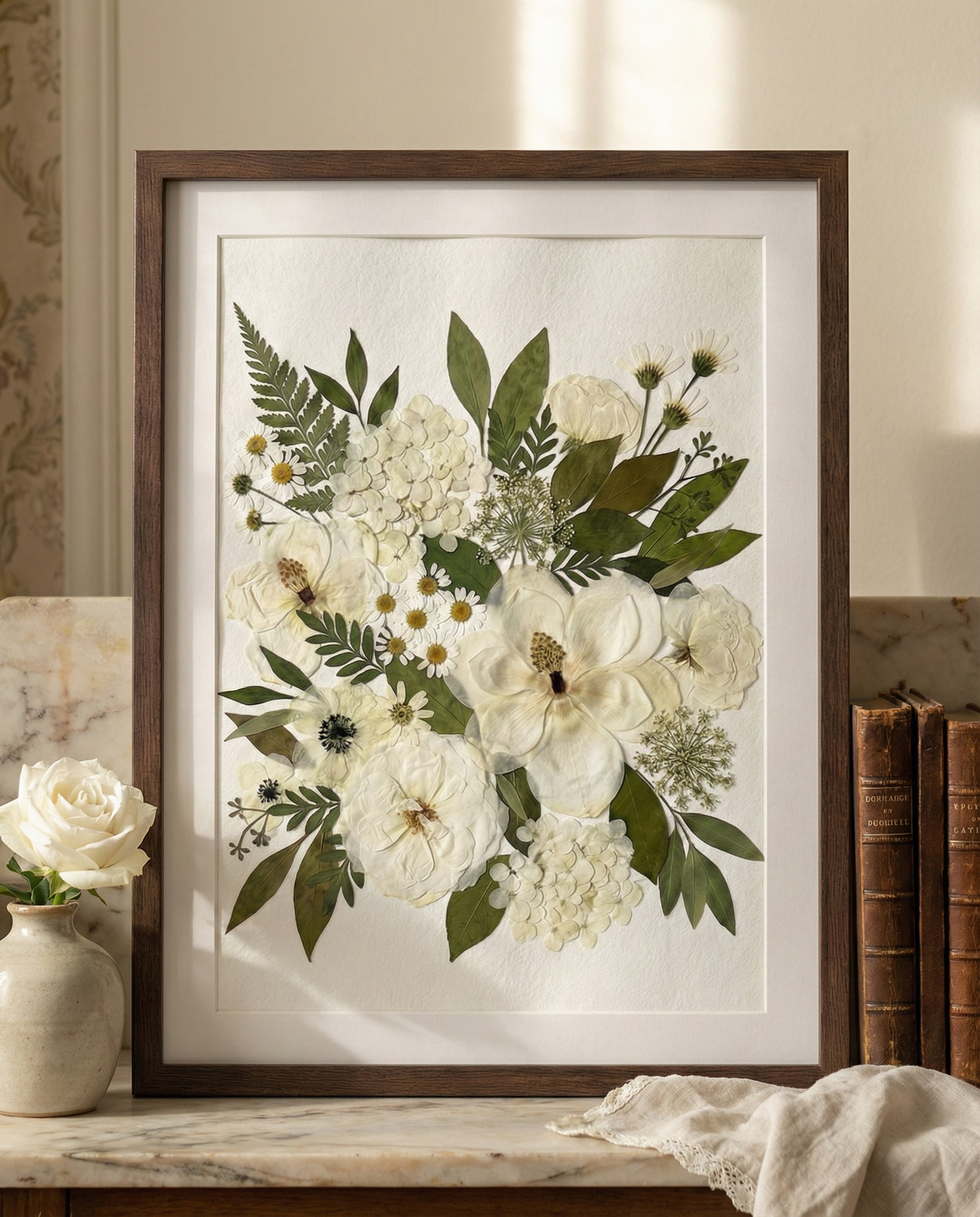 Flüstern des weißen Gartens 