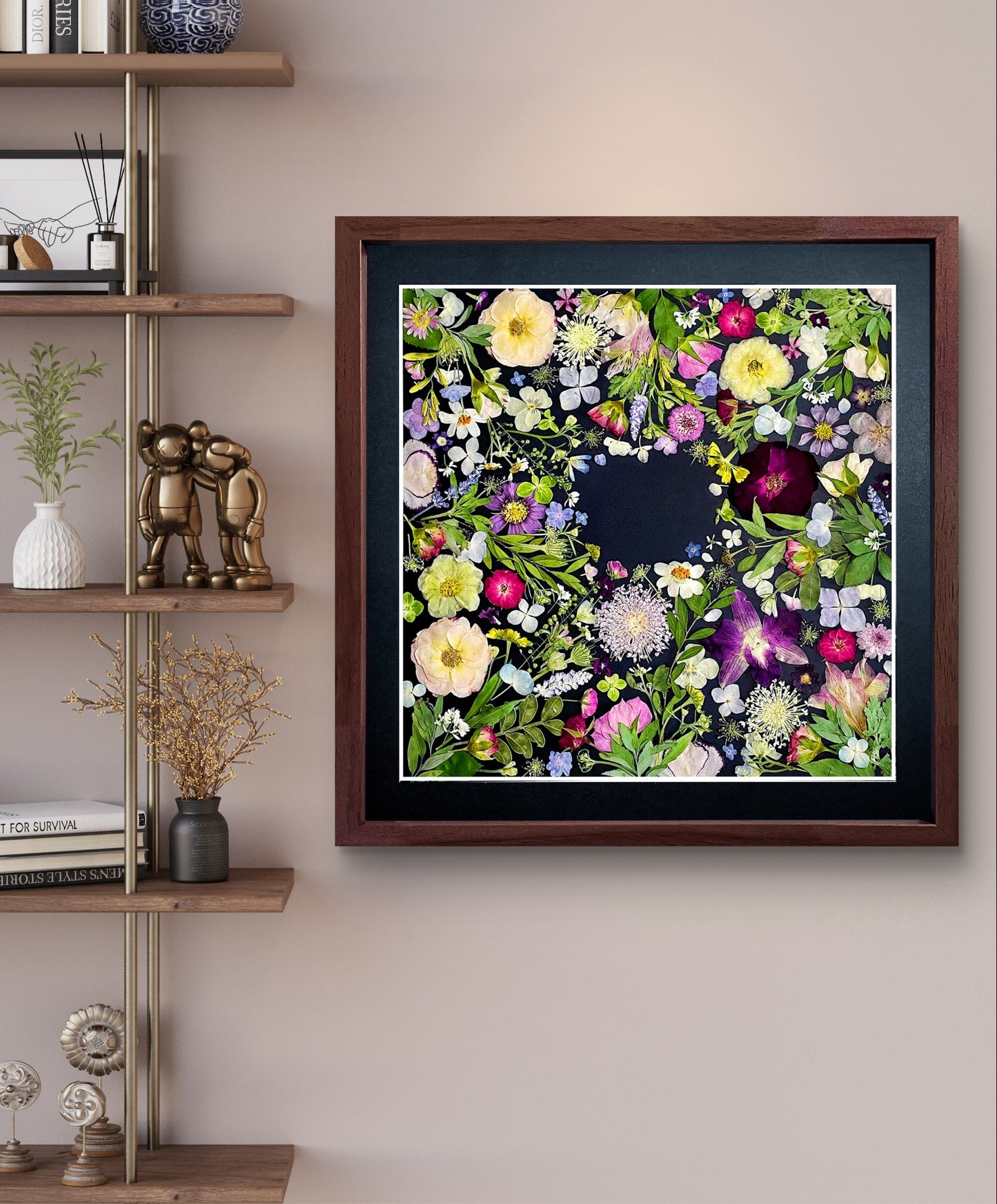 Blühender Kranz der Natur