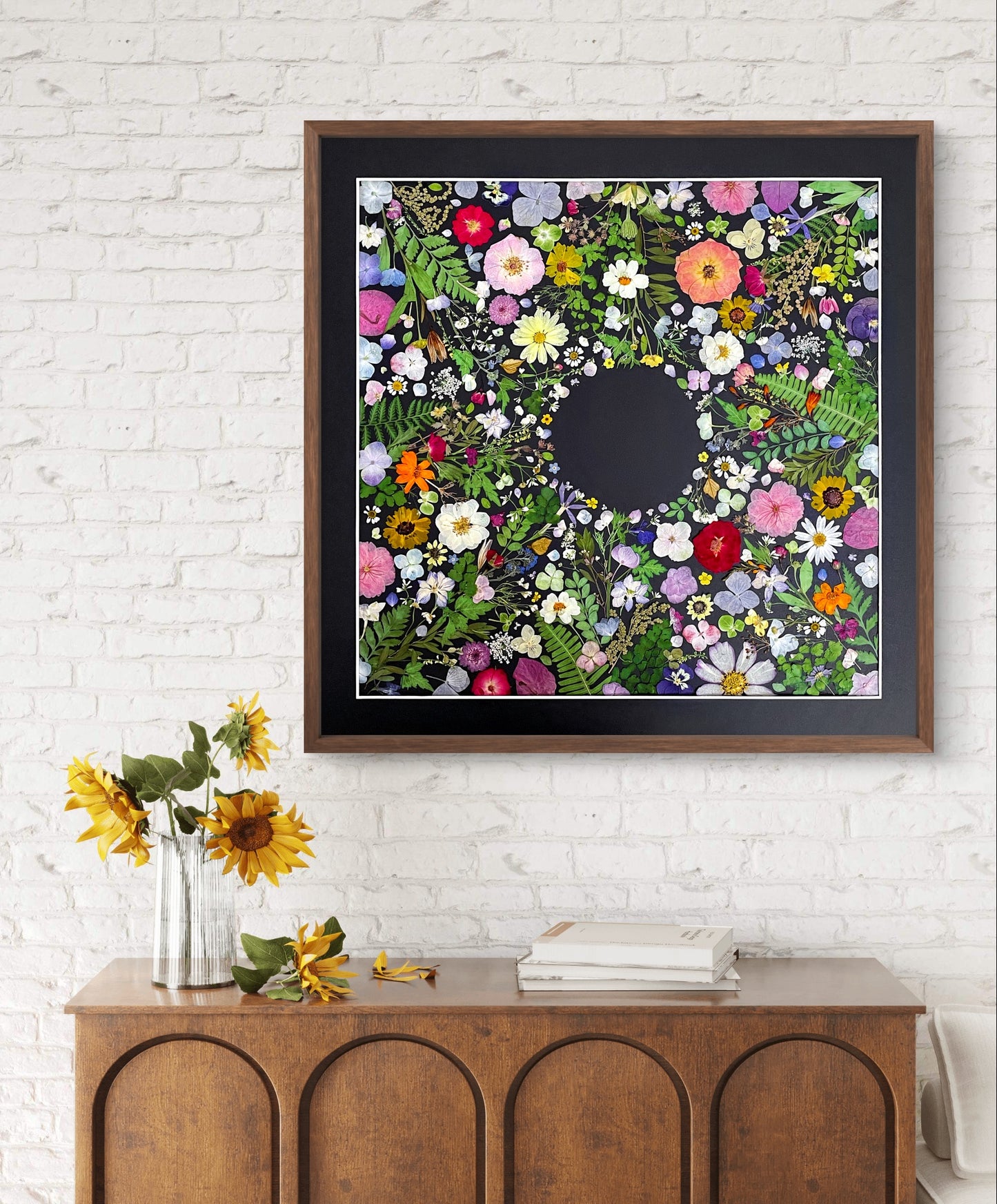 Blühender Kranz der Natur