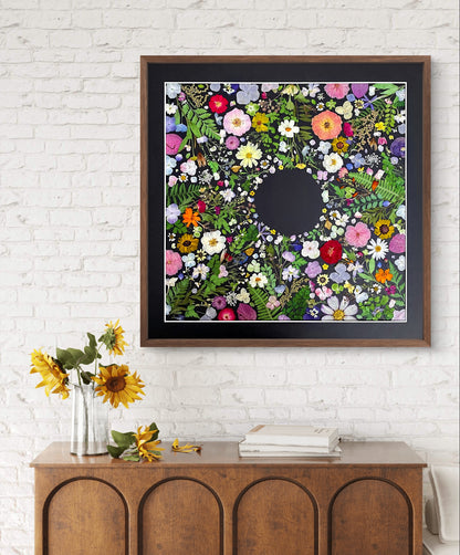 Blühender Kranz der Natur