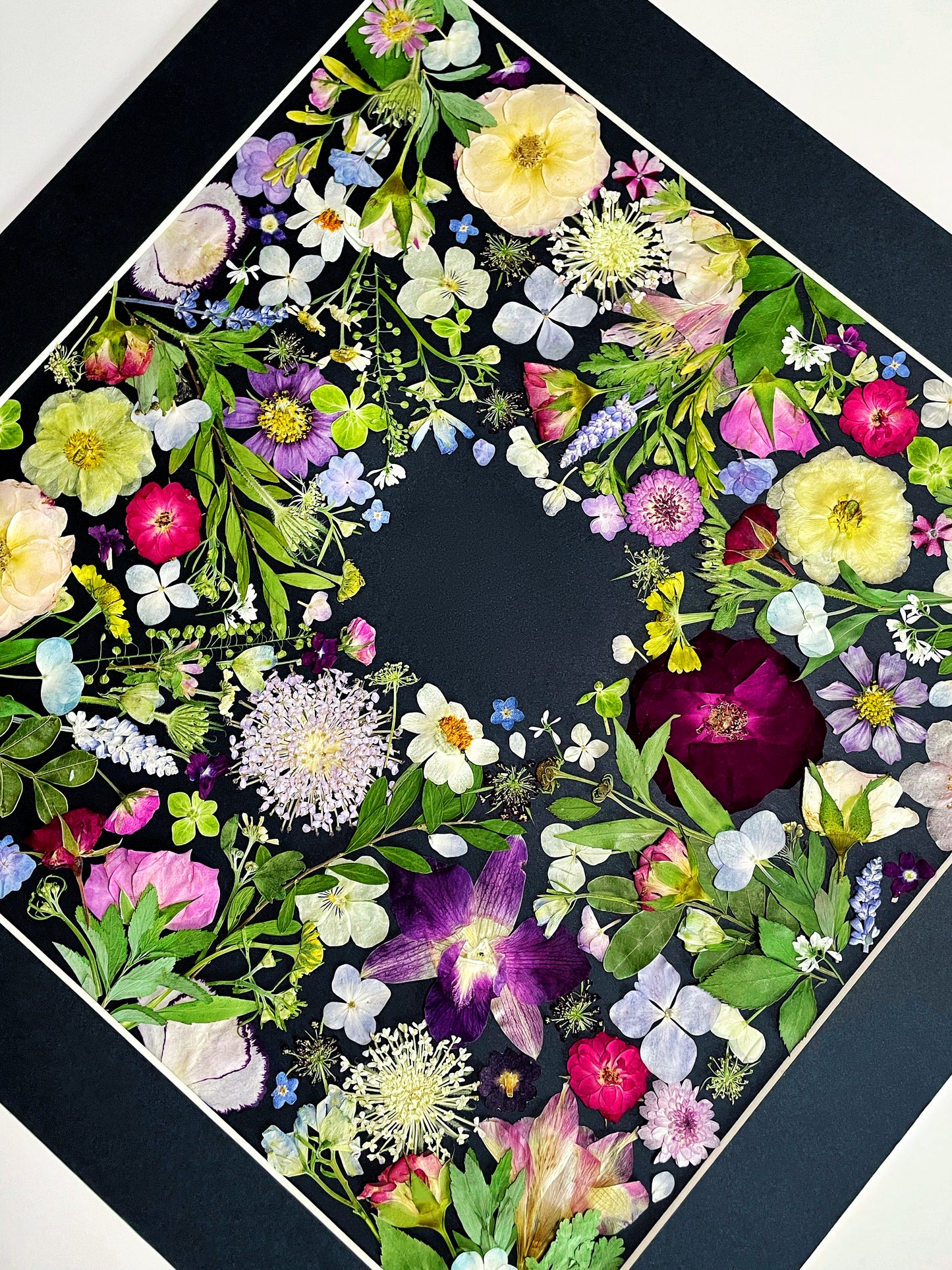 Blühender Kranz der Natur