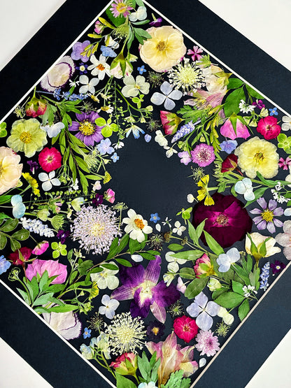 Blühender Kranz der Natur