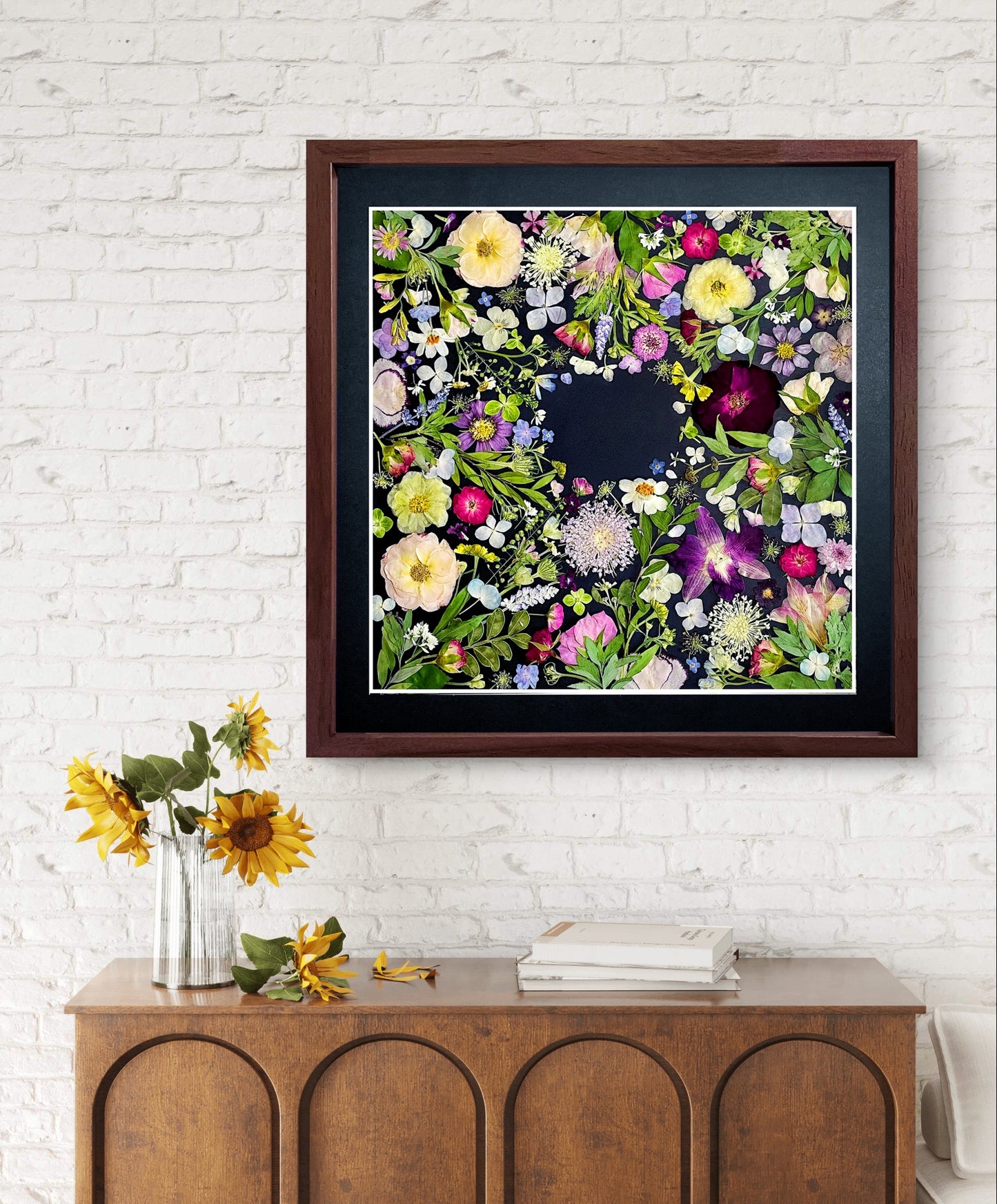 Blühender Kranz der Natur