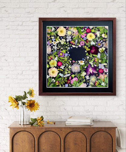 Blühender Kranz der Natur