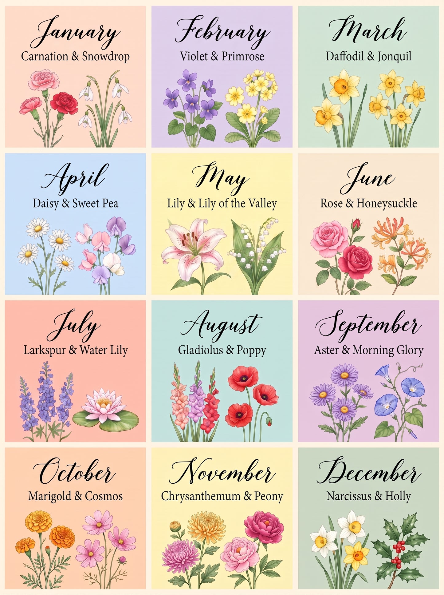 Her Month in Bloom