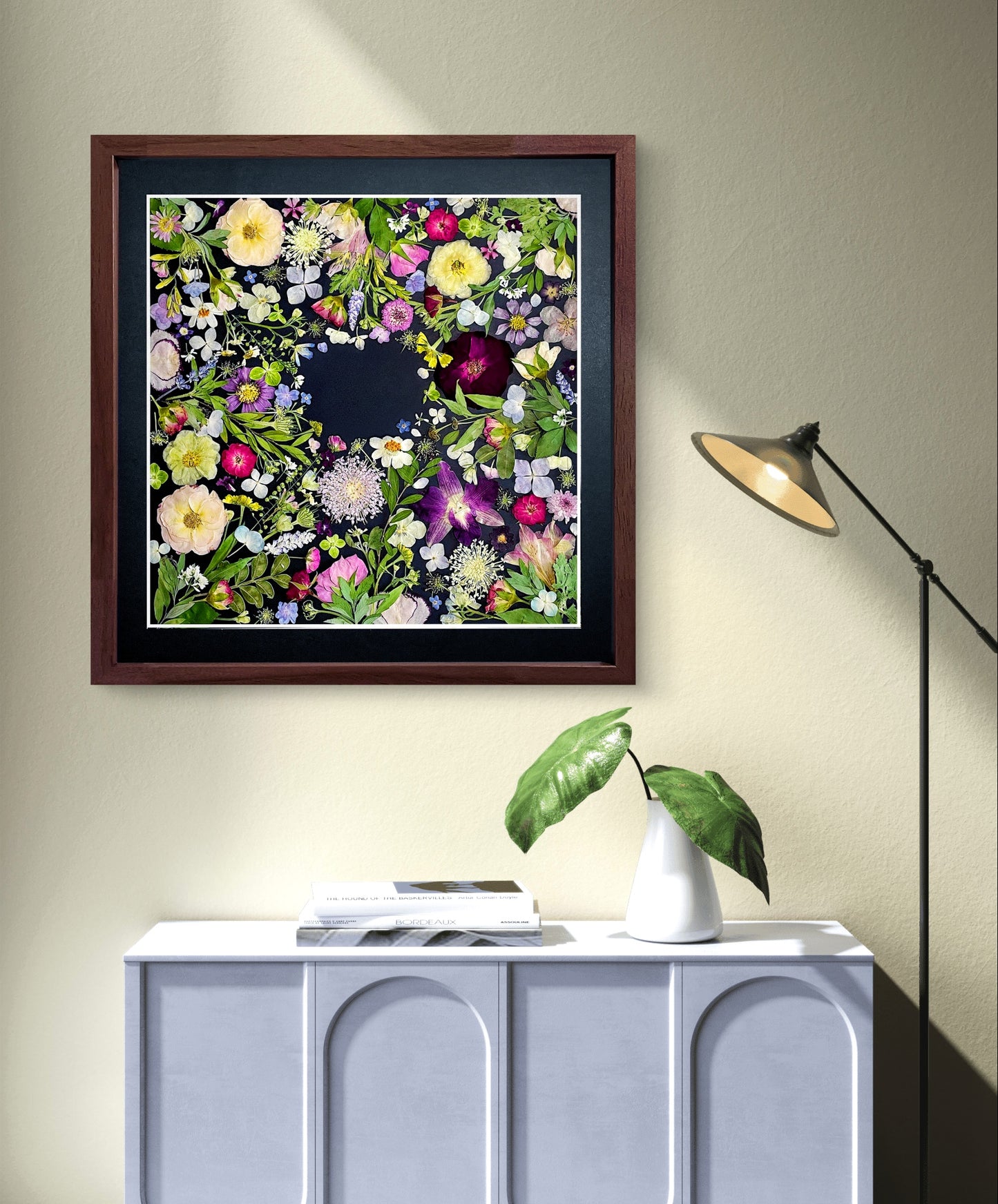 Blühender Kranz der Natur