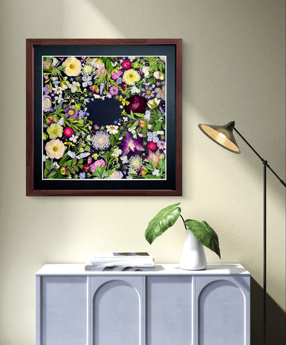 Blühender Kranz der Natur