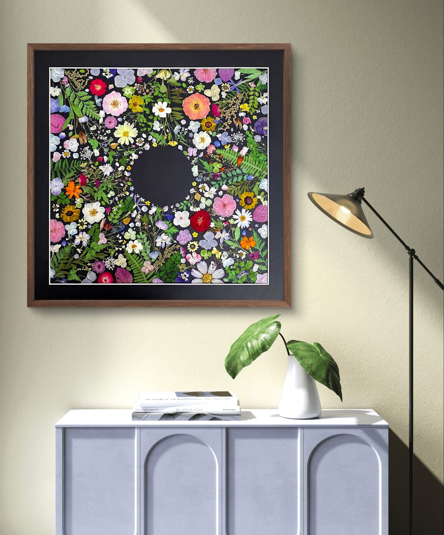 Blühender Kranz der Natur