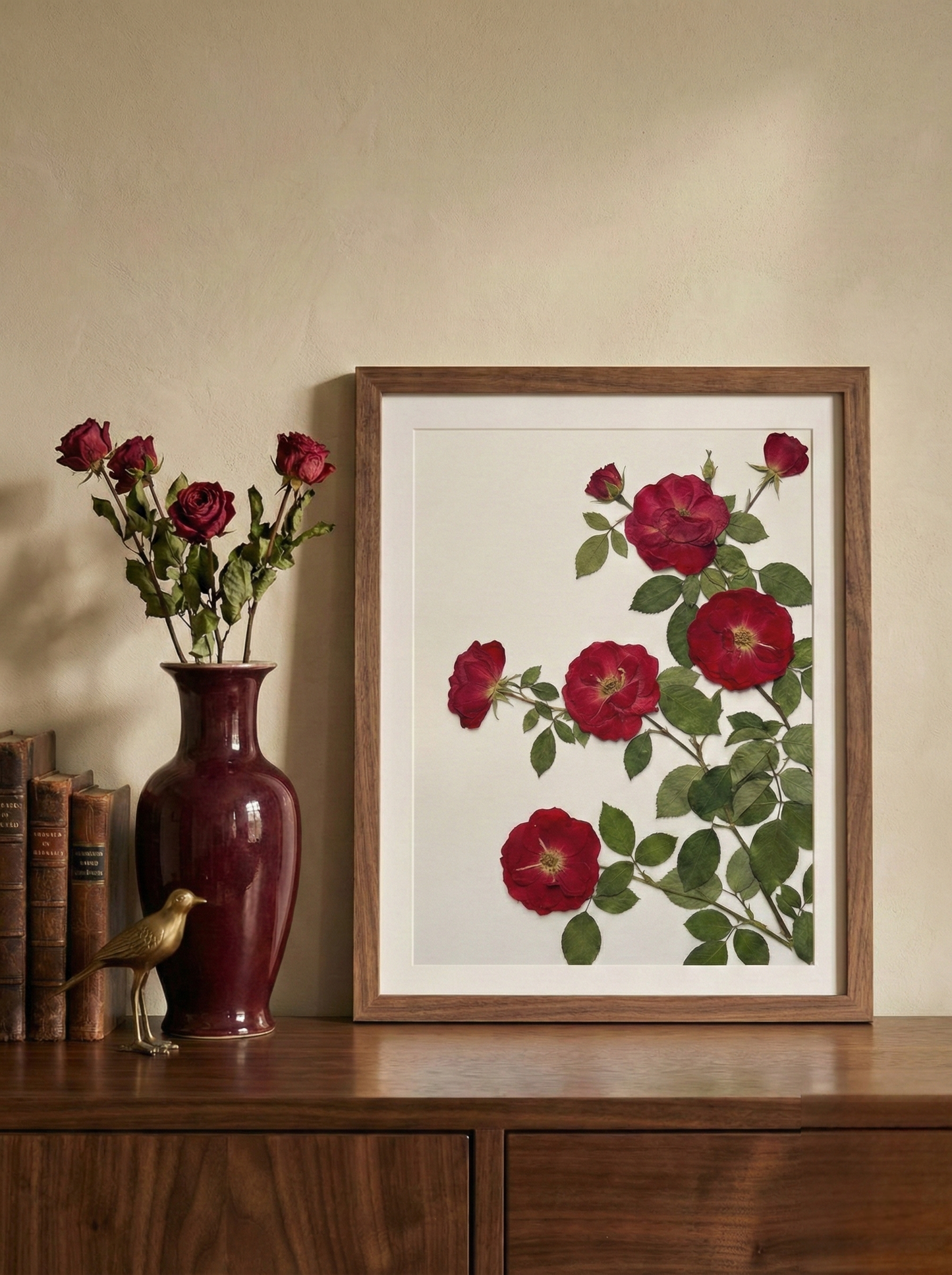 Klettern Scharlachrot