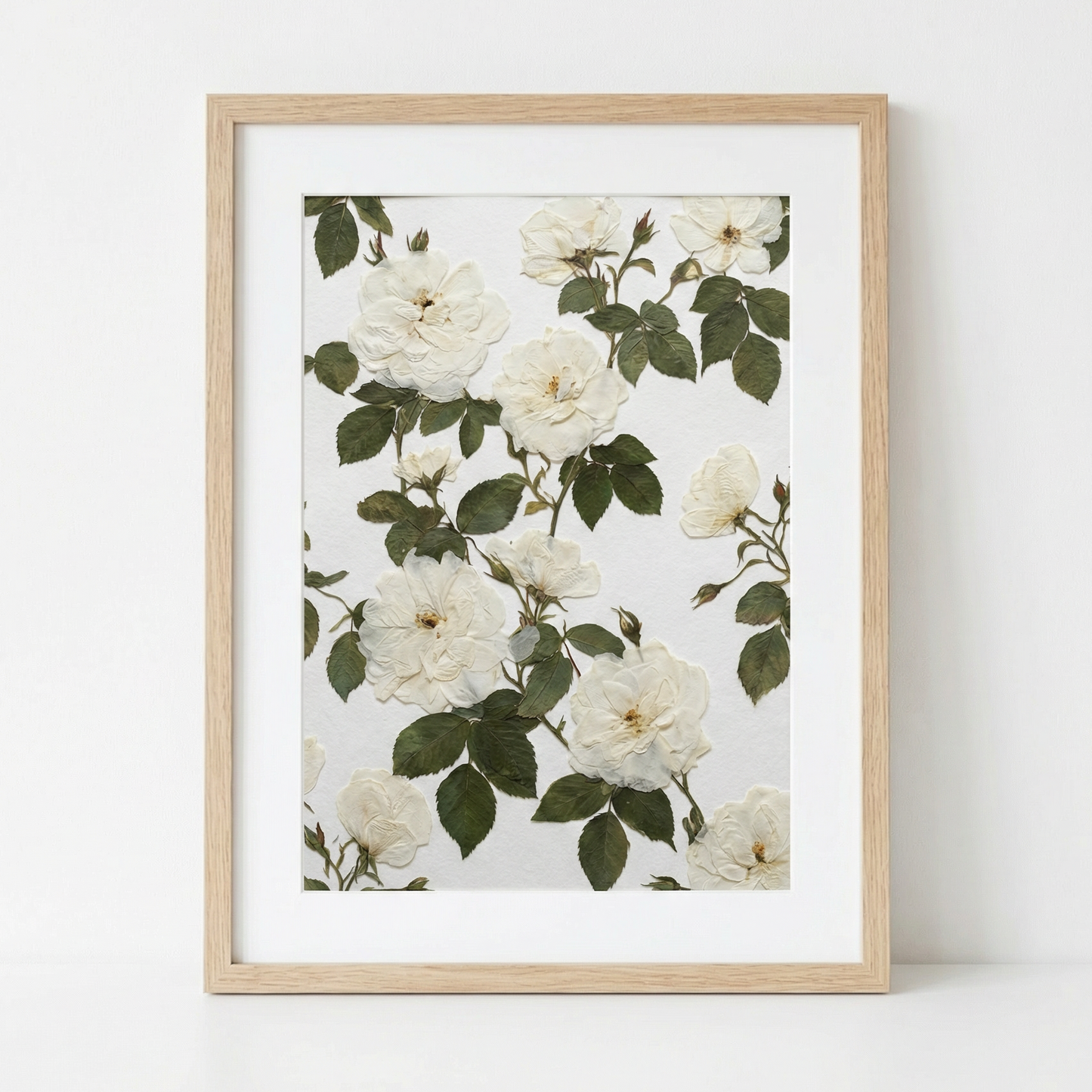 Weiße Blütenharmonie