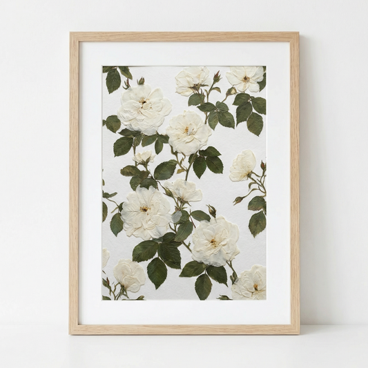 Weiße Blütenharmonie