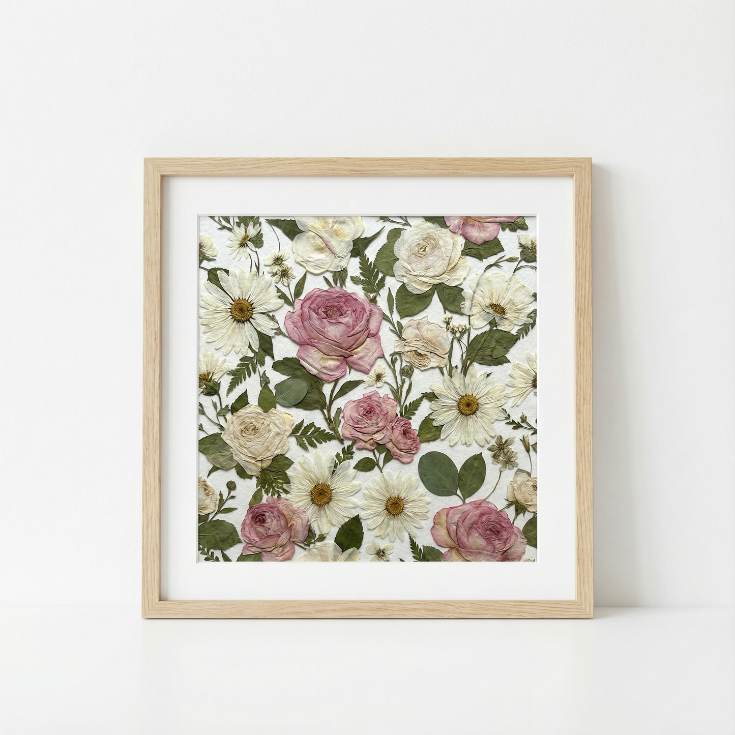 Zarte Weiße Botanik