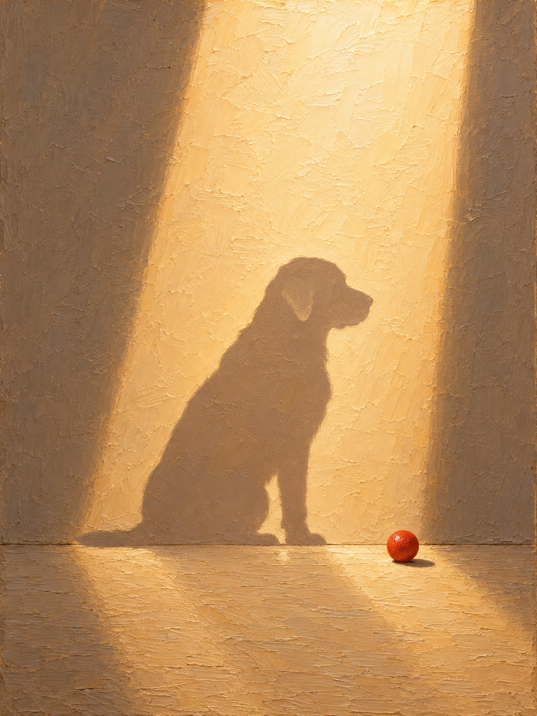 Waiting in the Sun — Dog Shadow