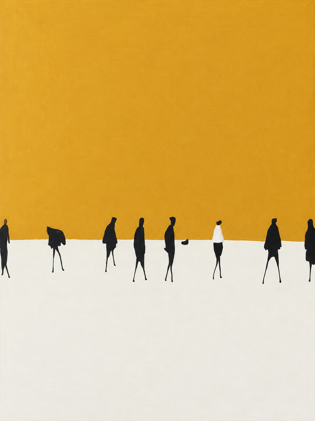 Gathering Light — Figures in Ochre