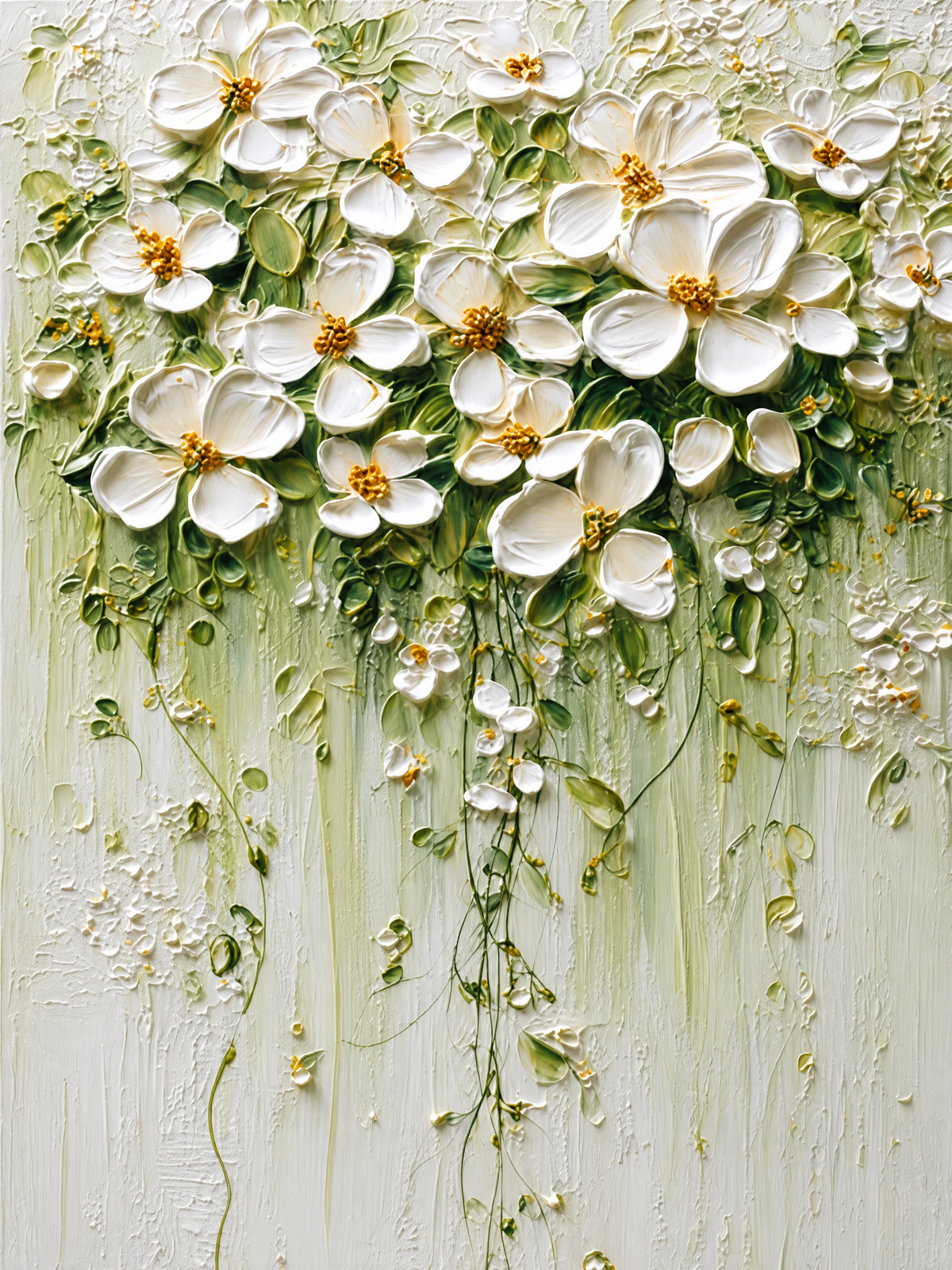White Blossom Cascade