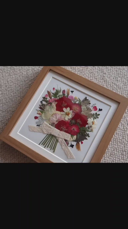 8 x 8 BLUMENSTRAUSS - ROT