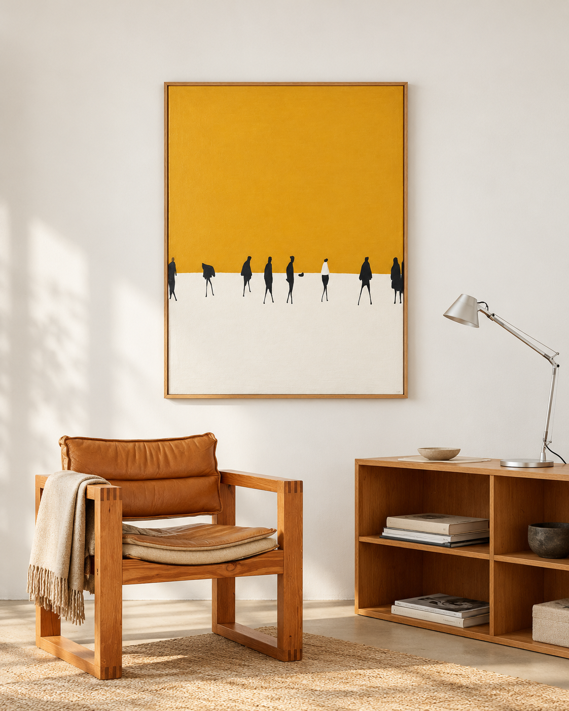 Gathering Light — Figures in Ochre